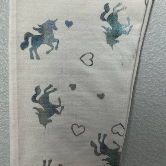 Cute leggings with unicorn and heart print - Picture 4 of 7
